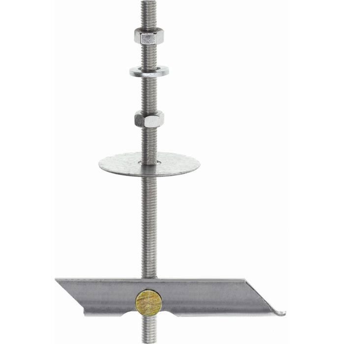 Arrêt De Porte à Bascule 1060 02 Argent - KWS - 106002 - Gamm Vert