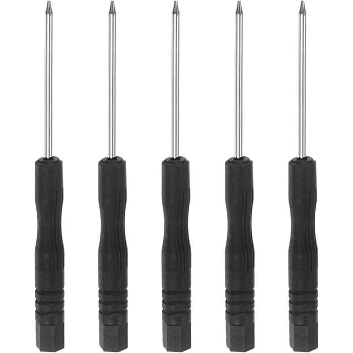 Kit De 5 Tournevis Cruciformes Mini 2.0mm Pour Montre Et Lunettes - Marque Uxcell