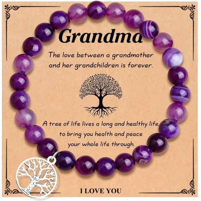 Bracelet En Bois Arbovitaé (Arbre De Vie) Perles 6mm - La Porte Des Secrets