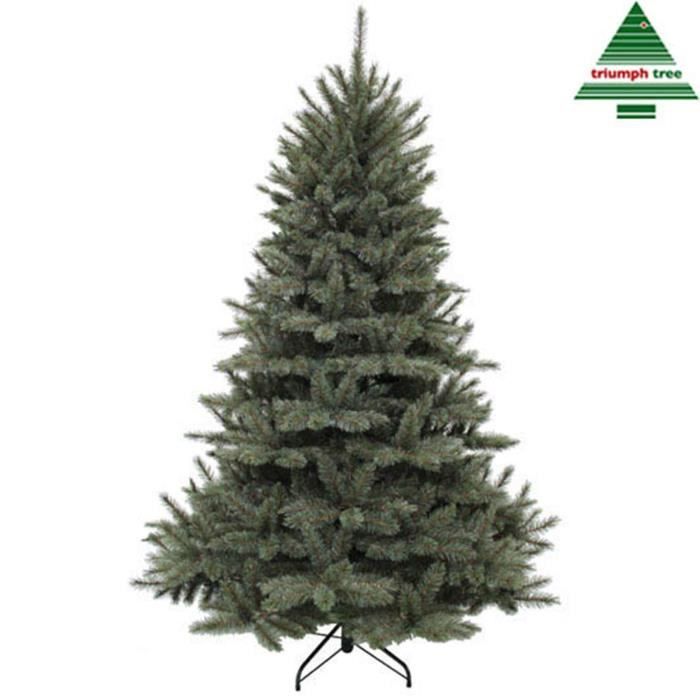 Triumph Tree Sapin de Noël artificiel Forest Frosted Taille en CM: 120 x 99 Newgrowth Blue