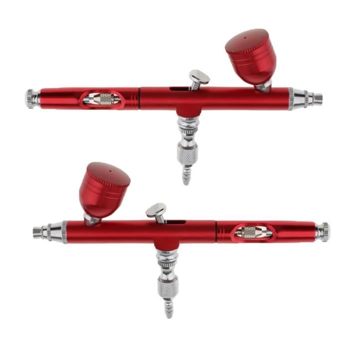 AEROGRAPHE DE DESSIN 2 pièces AirBrush (avec accessoires)Manuel d'instructions 2 pièces Achat