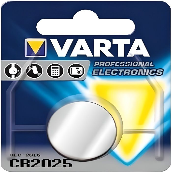 Pile CR2025 Lithium Varta