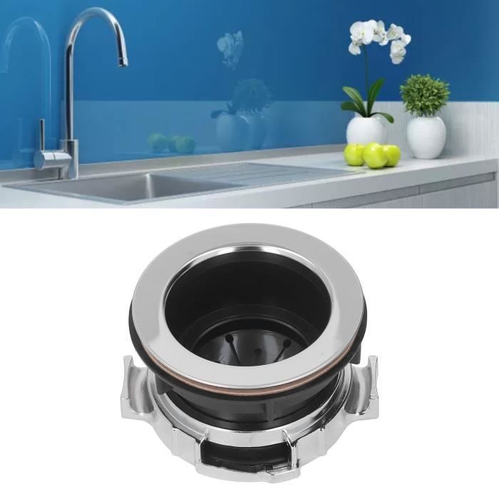 Bride Et Bouchon Signature Hardware Pour élimination Déchets Cuisine - Laiton, Diamètre 2 Pouces