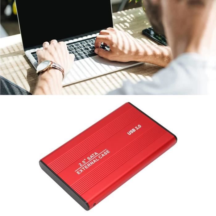 Keyergo Disque Dur Externe 2 to, HDD 2000 Go à Haute Vitesse, Disque
