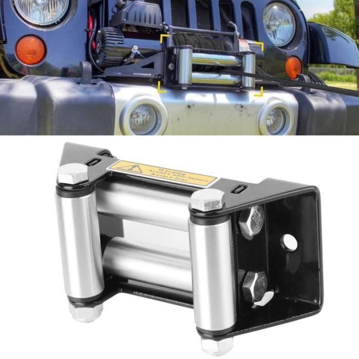 Guide-câble Rouleaux Treuil Galvanisé – 110 Mm Entre Trous, Métal Robuste – Récupération Véhicule, 4x4 - 14