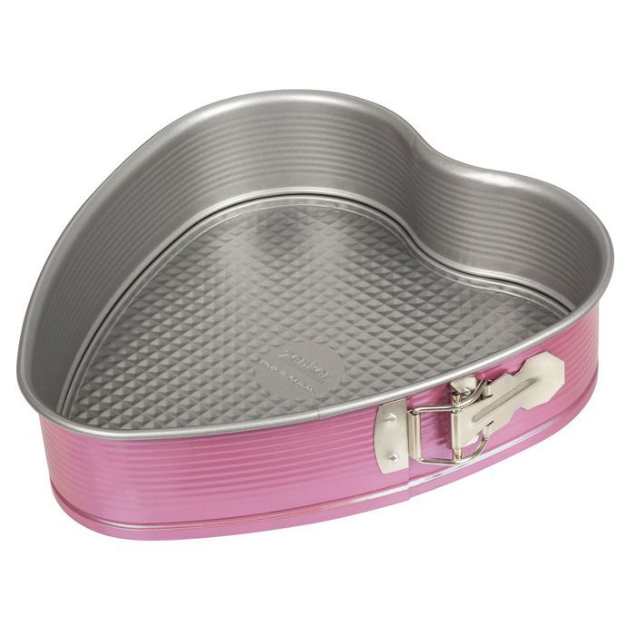 Moule à Gâteau Royal Zenker 30 Cm – Gaufrage Cœur, Anti-fuite, Sans PFAS, Fabriqué En Allemagne