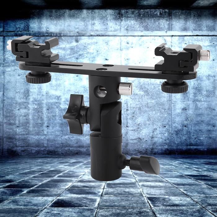 Adaptateur Triple Griffe Froide Pour Appareil Photo - Support Pour Lumière LED, Micro, écran, Matériau ABS, 44 Mm