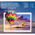 Tablette tactile K107 - 10.1" Pouces HD - 4G Double SIM - 32Go - RAM 4Go - Androïde 9.0 - Quad Core,WiFi,GPS --1