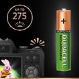 Duracell Recharge Ultra Piles Rechargeables type AAA 900 mAh, Lot de 4 piles-1