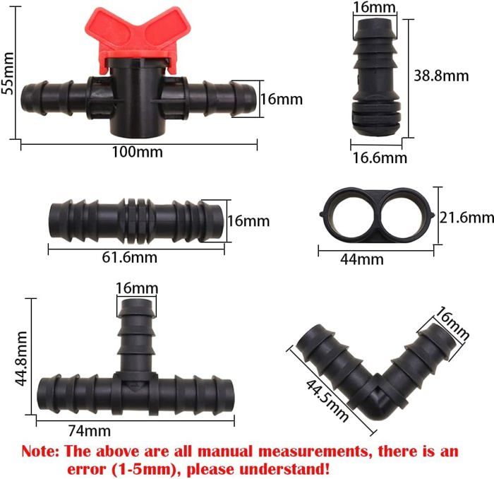 Tuyau D'arrosage,Raccords D'irrigation Goutte-à-goutte,connecteur
