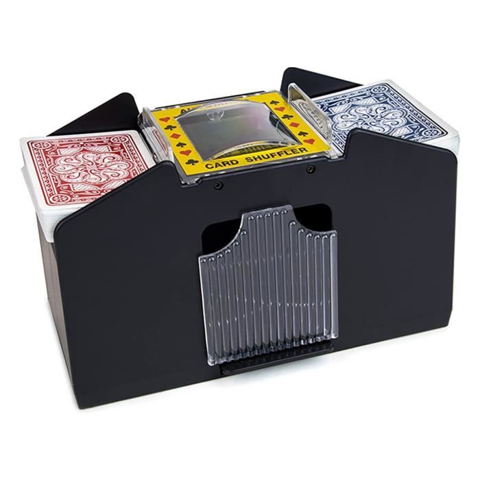 Mélangeur de cartes, machine automatique de mélangeur de cartes à jouer alimentée par batterie