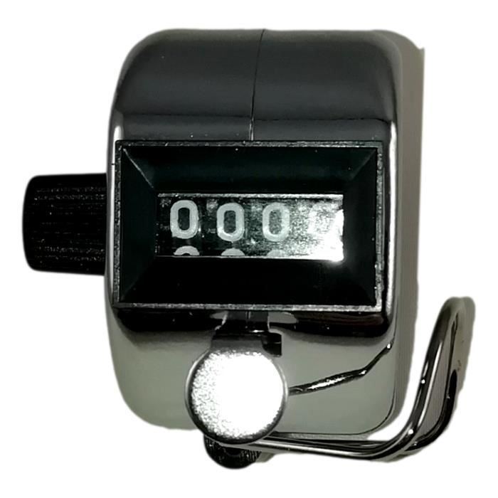 Compteur Clicker 4 Digits Compteurs Manuels SDARMING - Lot 6 Couleurs - 4 Digits - ABS Durable - Multi-usages Compteur Digital Mécanique