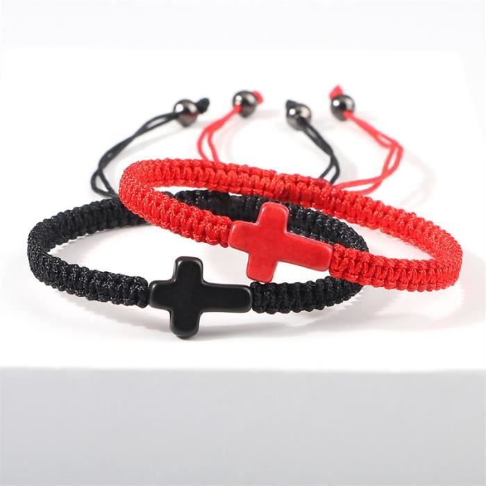 Bracelet De Football Réglable à Breloques Pour Enfants - Garçons Et Filles, Corde Tressée