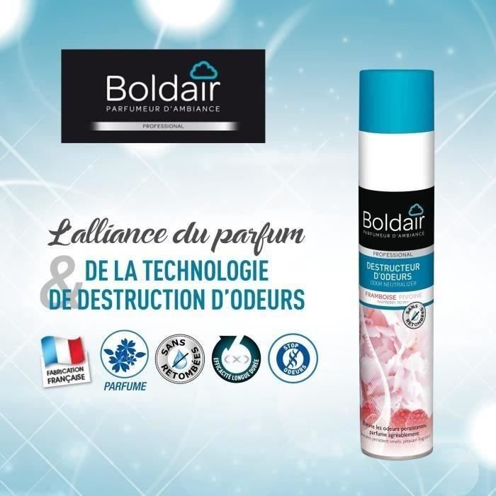 Lot De 2 Désodorisants Boldair Activ Sensitive 500ml - Aromathérapie Longue Durée