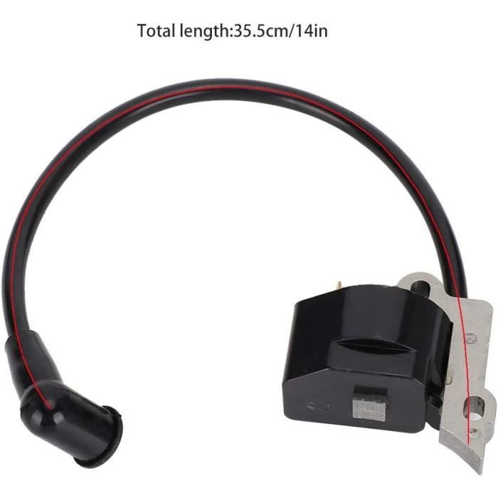 Bobine Allumage Tondeuse Kit Carburateur + Bobine Allumage Pour Débroussailleuse Robin NB411 BG411 CG411 - Filtre à Air Et Joints Inclus Kit Tondeuse Robin NB411