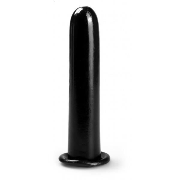 Plug Anal Hardtoys OSCAR - Noir, 12 X 7 Cm - Vinyle Réaliste - Sextoy Unisexe - Neuf