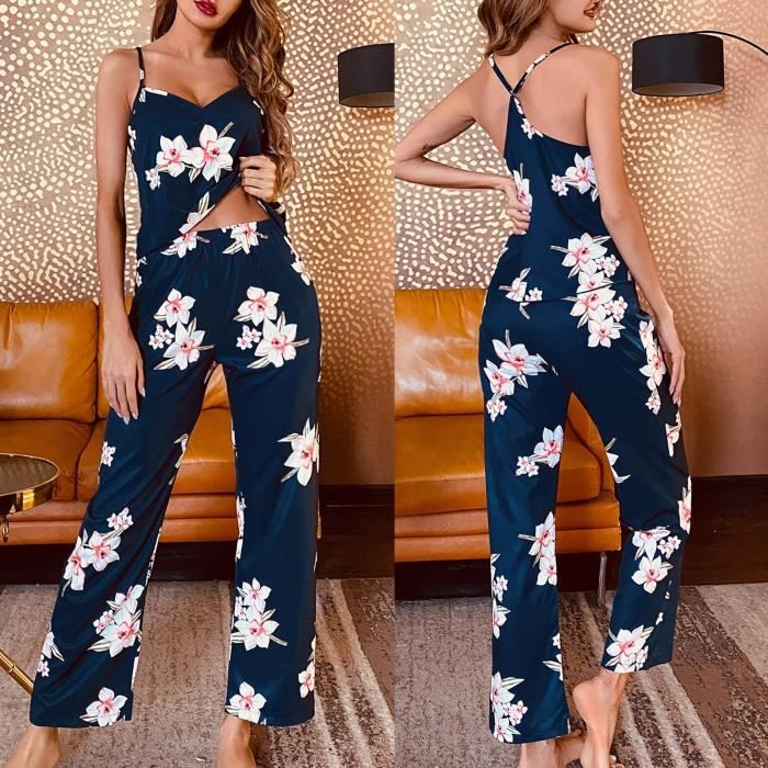 Ensemble Caraco et pantacourt Sling Pyjamas Chemise de nuit
