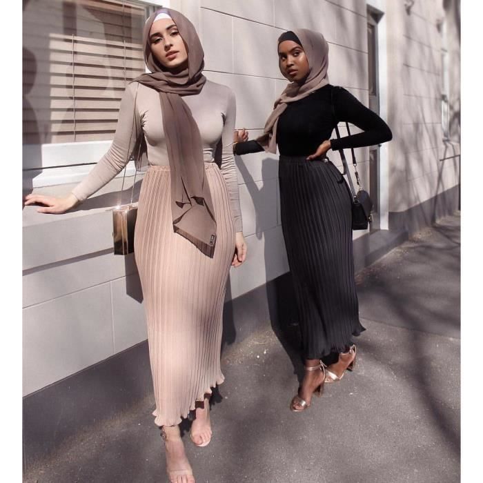 Hijab jupe droite online