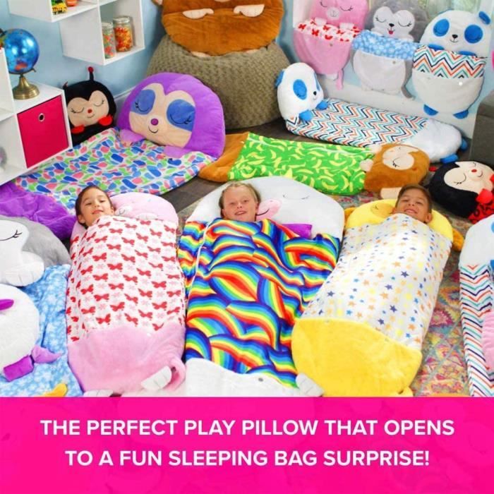Sac de hotsell couchage peluche licorne