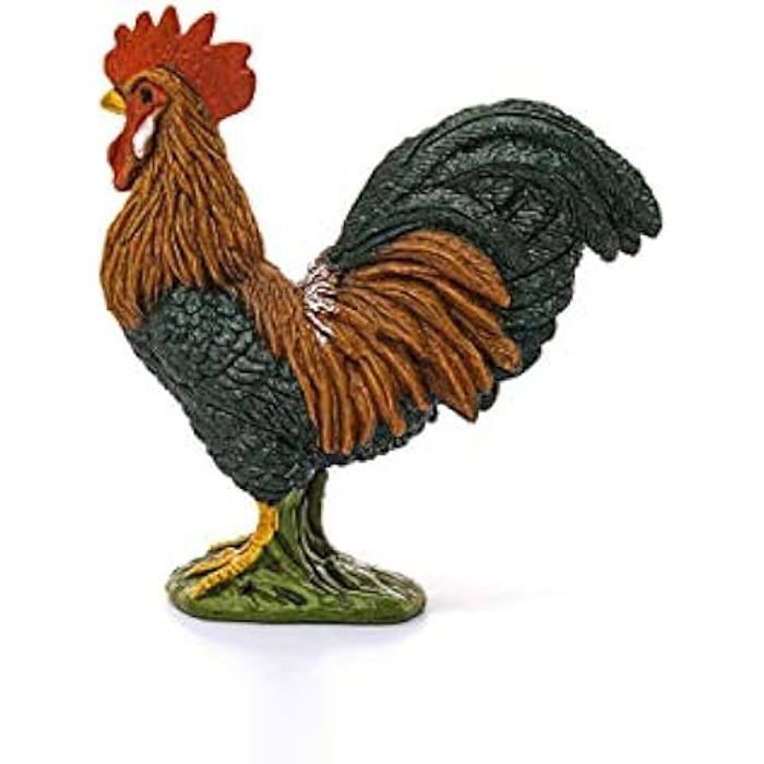 Schleich 13825 Coq Farm World – Figurine Réaliste Et Détaillée Dès 3 Ans, 3 X 6 X 6 Cm