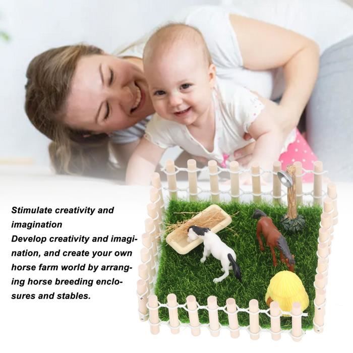 Lot de 120 mini jouets de clôture pour enfants, jouets pour enclos