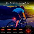 Éclairage Vélo, 4000mAh, Ensemble Lumière LED Puissante USB Rechargeable Etanche, 5 Modes Phare de Vélo,pour Cyclysme VTT, VTC etc-2