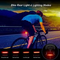 Nouveau 3T6 USB Rechargeable vélo phare Sport LED vélo lumière avant vélo lumièr