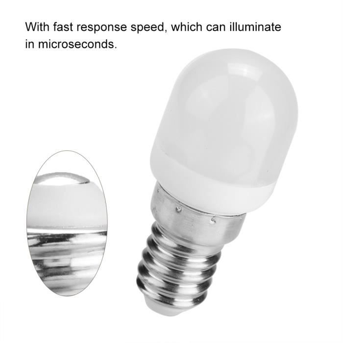 Mini ampoule LED petit culot E14 3W sortie verre 30W lumière