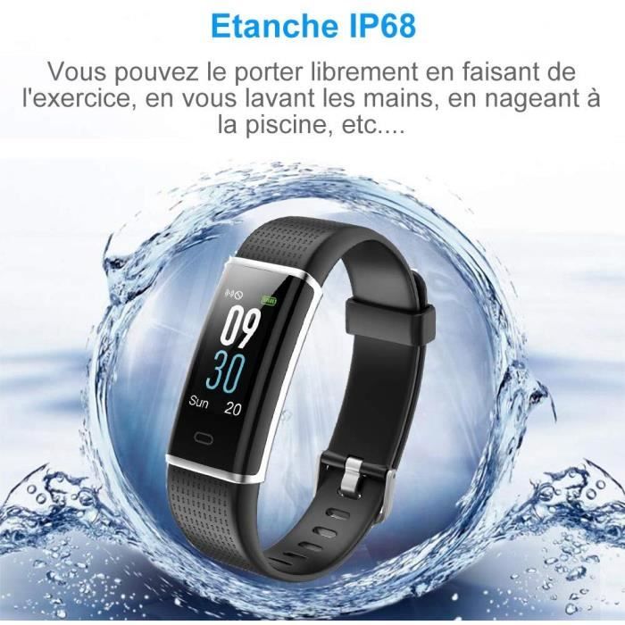 Bracelet connecté etanche piscine sales