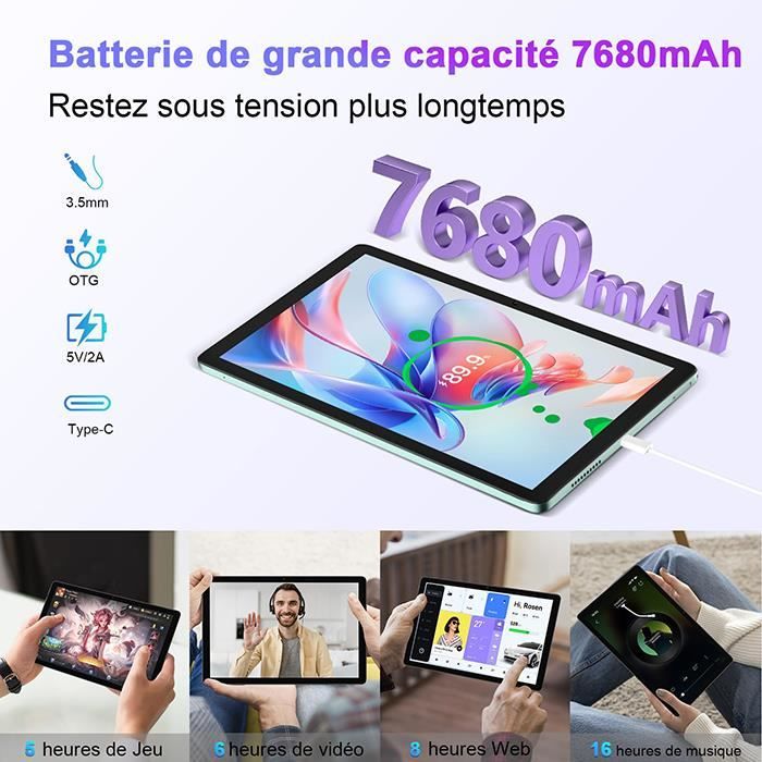 Acheter Blackview Tab 80 Android 13 tablette 8GB 128GB 10.1 pouces