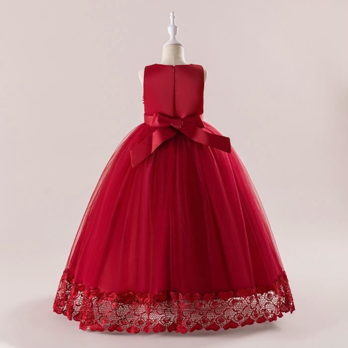Robe Princesse D'Été Pour Fille - Sans Manches, Ceinture, Plissée - Tissu Doux Et Respirant - Pour Toutes Occasions