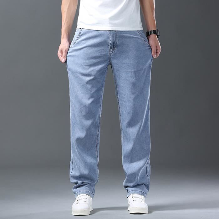 Jean léger été sale homme