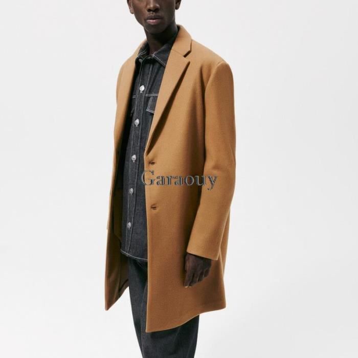 Veste trench coat homme outlet