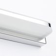 12w 52cm Acrylique LED miroir de courtoisie lampe Chambre salle de bain Toilette Coins arrondis Applique murale Blanc-3