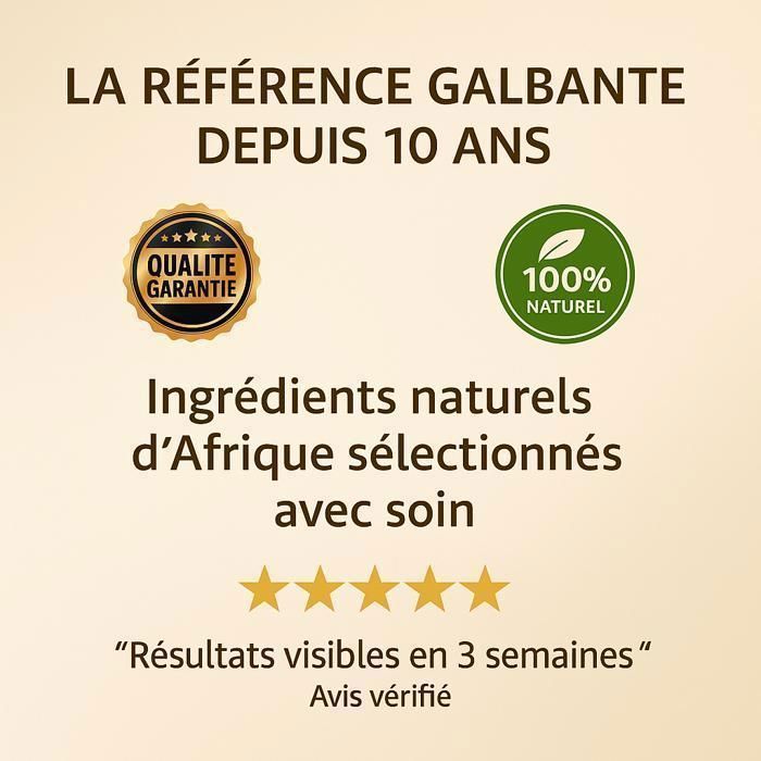 Beurre/huile Bazooka Kigelia - Crème Stimulante 100% Naturelle - 15g Neuf