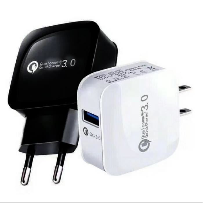 Adaptateur USB de voyage, 5V, 1A, 3A, chargeur de téléphone, alimentation  murale, bureau, prise EU/US/AU, noir et blanc - AliExpress