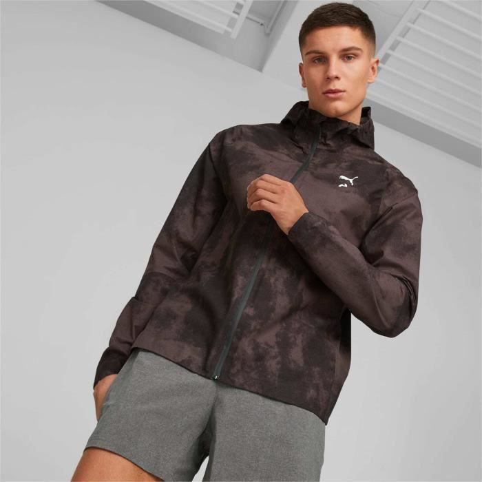 Veste imperméable Puma Seasons Stormcell noir/blanc M