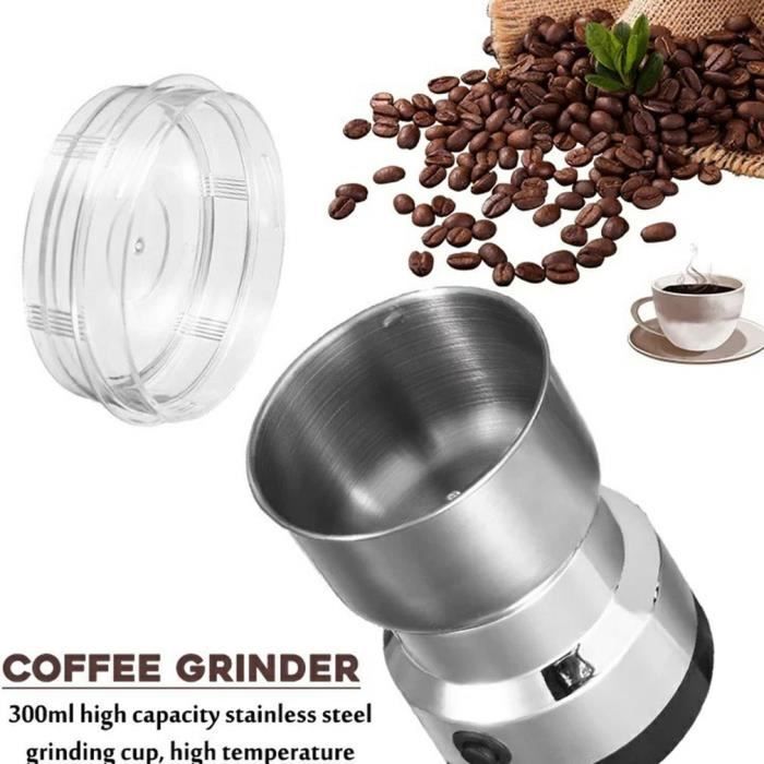 Moulin à grains de café Broyeur domestique NM-8300 en acier inoxydable -  Cdiscount Electroménager