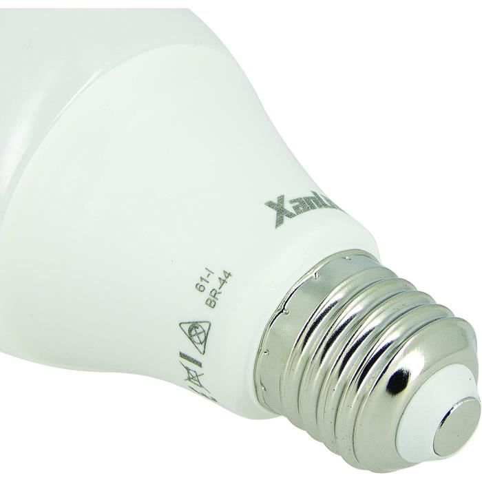 Xanlite Lot De 2 Ampoules LED A60 Culot E27 - Ampoule LED E27 Angle  D'Éclairage 180° - Ampoule E27 LED 11W Équivalant 75W - [63] - Cdiscount  Maison
