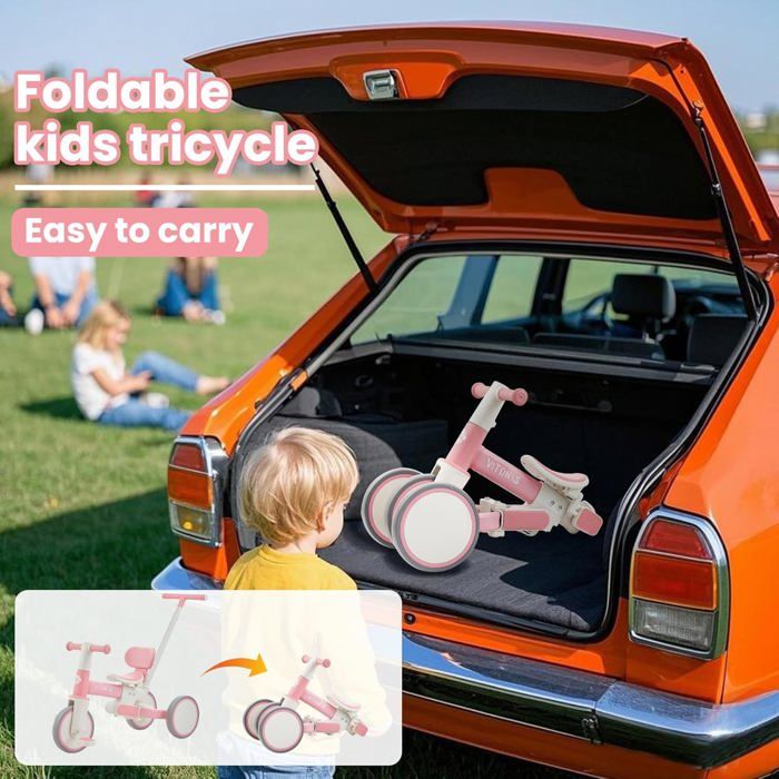 Tricycle Evolutif - HYPERMOTION - HyperMotion Tricycle Evolutif - 1 à 5 ans - Siège Pivotant - Habillage Pluie