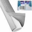LaBlanc - Housse de tuyau de climatiseur portable isolée, universelle pour conduit d'échappement de 12, 7 cm et 15 cm de diamètre