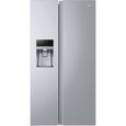 HAIER HSOGPIF9183 - Réfrigérateur américain 515L (337+178L) - Froid ventilé - L90x H177,5cm - Silver-0