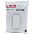 Interrupteur va et vient saillie LEGRAND Mosaic complet blanc