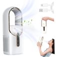 Climatiseur Mobile - MARSEE - 2200 mAh - 3 Vitesses - Humidificateur - Silencieux Sans Pales