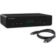 METRONIC Décodeur TNT double tuner + câble HDMI Zapbox EH-D3 - 441672-0