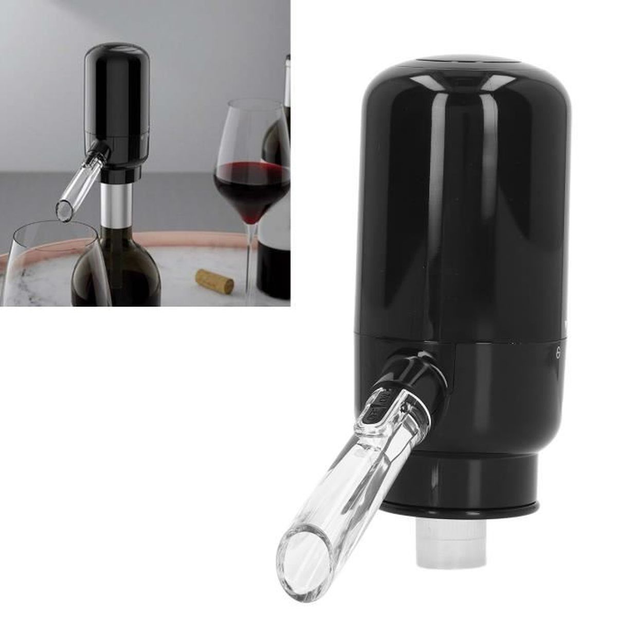 Silk Route Home Aérateur De Vin Premium Avec Filtre - Oxygénation Instantanée