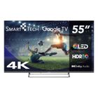 Smart Tech TV QLED 4K UHD 55' (139 cm) 55QG02V Google TV- 4xHDMI - 2xUSB - HDR