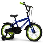 Vélo Enfant – Pro Thunder – Roues 16" – Age 5 à 7 ans – Stabilisateurs – Bleu – Produit HUFFY