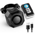 TAOFEDO Alarme Vélo Antivol, Alarme Scooter Vibration Sans Fil avec Télécommande pour Vélo, Moto,Trottinette, sac, bagage
