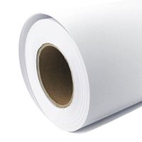 KULTLOGGEN -   Rouleau de papier pour traceur mat 108 g/m², 61 cm x 30 m A1 A2, Papier universel traité pour traceur à jet d'encre,